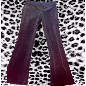 Black XL velvet juicy couture joggers